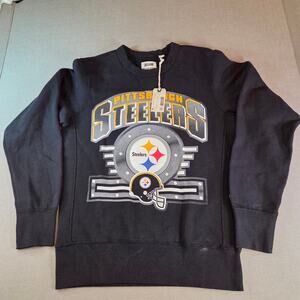 Pittsburgh Steelers Sweatshirt Tailgate Men’s XS Black NFL NWT Licensed 2019